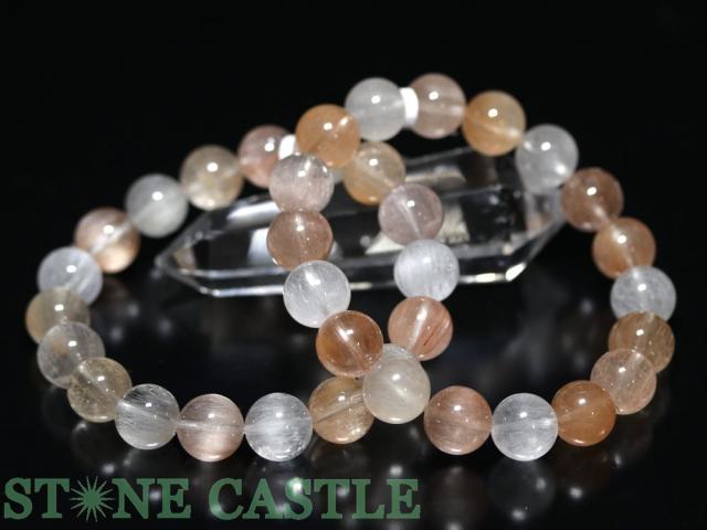 石流通センター 高品質 天然石 ブレスレット ハックマナイト (3A) (カナダ産) (約11.5〜12mm) (ケース付) パワーストーン ハックマナイト ブレスレット 7.6mm 17cm レディース M