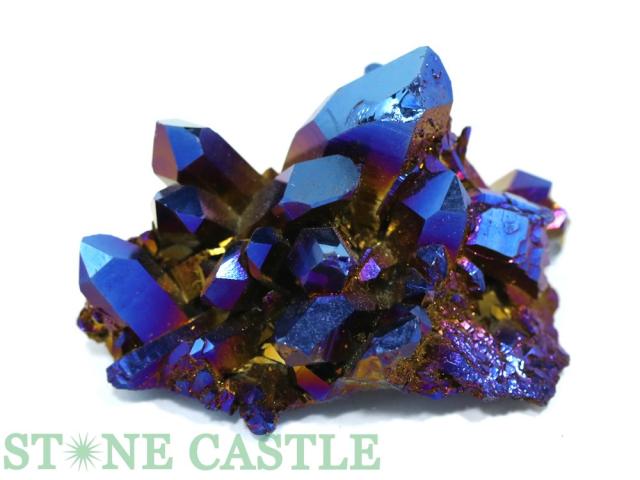 ☆一点物☆【原石】コッパーオーロラクォーツクラスター (アーカンソー産) No.25の通販は