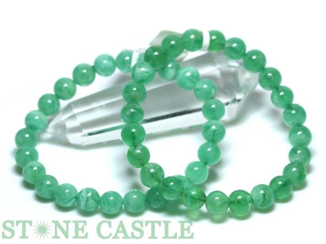 ☆高品質☆【天然石 ブレスレット】エンジェルクラウドフローライト (3A) (約7.5〜8mm)の通販は