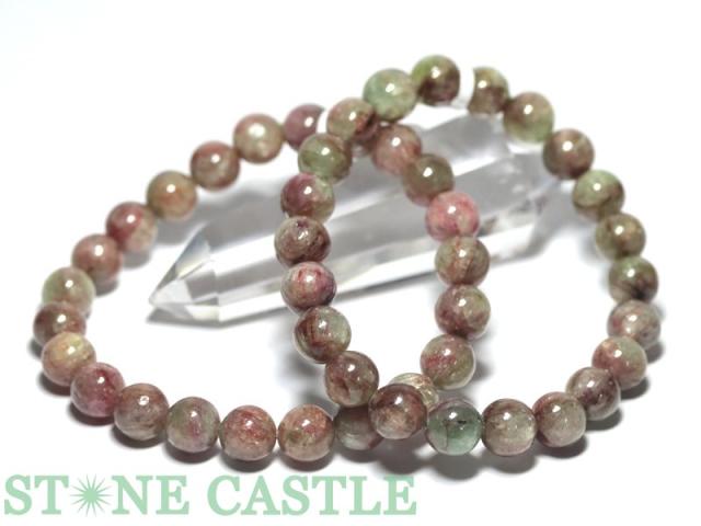 ☆高品質☆【天然石 ブレスレット】ブラッドショットカイヤナイト (約9〜9.5mm)