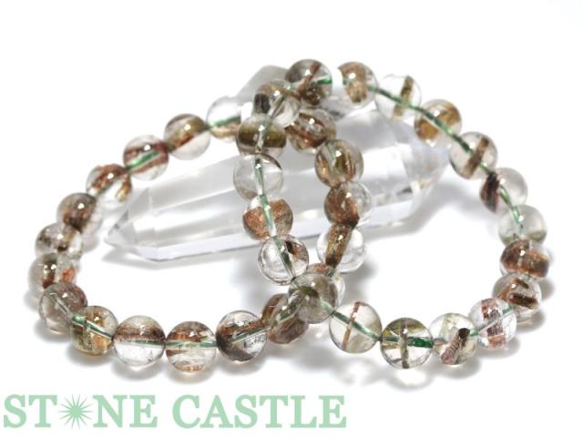 ☆高品質☆【天然石 ブレスレット】ヒマラヤグリーンエピドート (ガネーシュ産) (約10〜10.5mm)の通販は