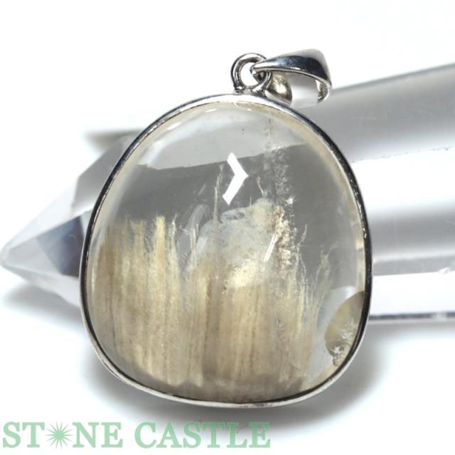 ☆ペンダント一点物☆【天然石 ペンダント】ラビットヘアルチルクォーツ No.01の通販は 11,100円