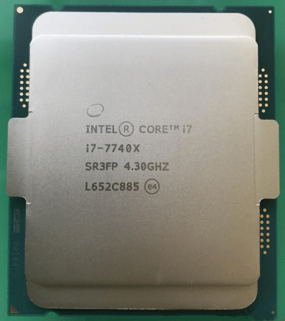 Intel Core i7-7740X SR3FP 4C 4.3GHz 8 MB 112W LGA2066 Intel Core i7-7740X SR3FP 4C 4.3GHz 8 MB 112W LGA2066