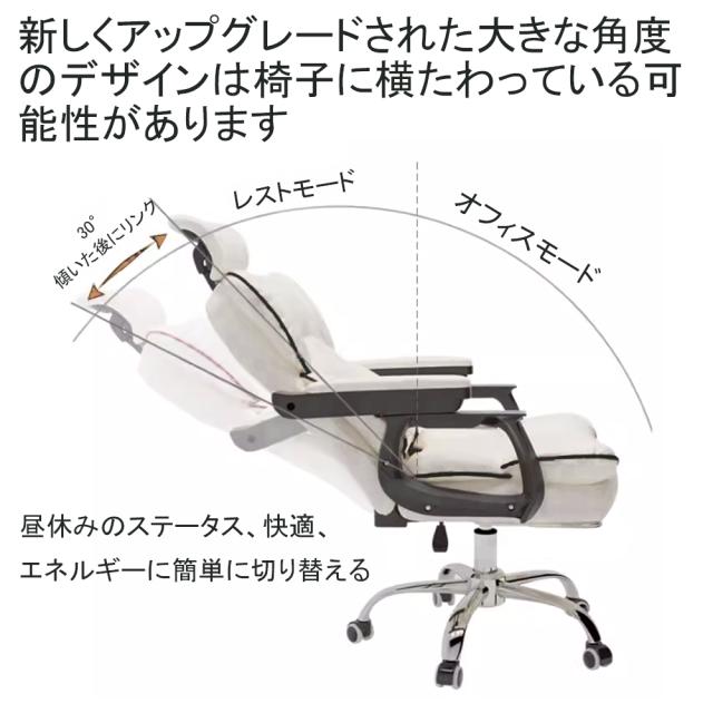 オフィスチェア ヘッドレスチェア パソコンチェア ランバー