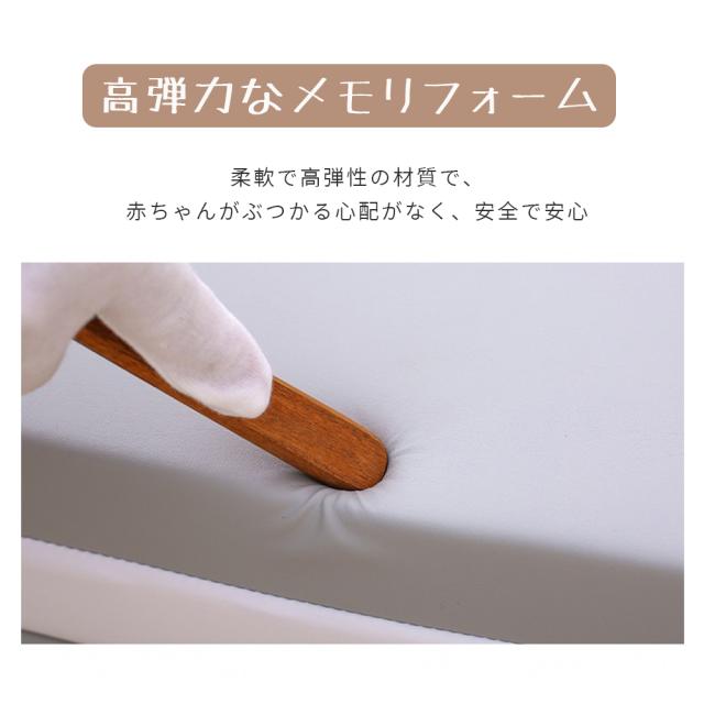 プレイマット 折りたたみ ベビー 厚手 防水 赤ちゃん 防音 床暖房対応 ベビーマット フロアマット 持ち運び 赤ちゃんマット クッションマット マット 出産祝い_7