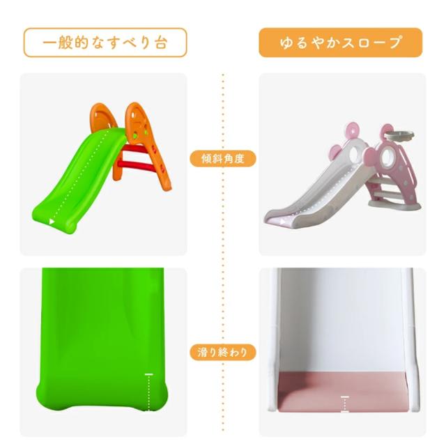 すべり台 折りたたみ くまさん 滑り台 室内 屋内 すべりだい 遊具 おもちゃ 子供用 子ども キッズ 男の子 女の子_11
