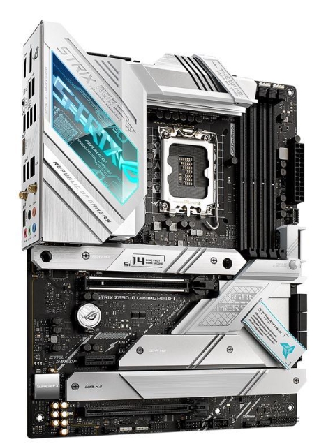 ASUS ROG STRIX Z690-A Gaming WiFi D4 LGA1700(Intel 12th Gen) ATX Gaming Motherboard 中古