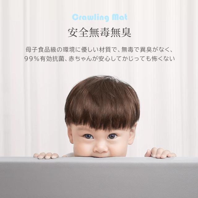 プレイマット 折りたたみ ベビー 厚手 防水 赤ちゃん 防音 床暖房対応 ベビーマット フロアマット 持ち運び 赤ちゃんマット クッションマット マット 出産祝い_15