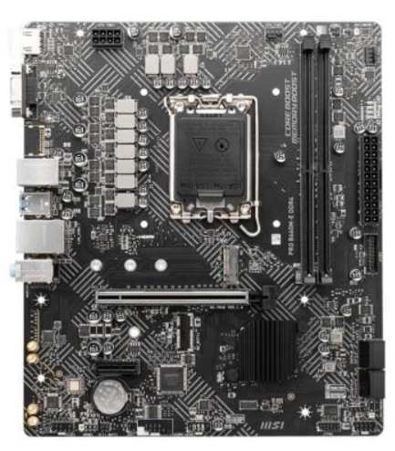 MSI Pro B660M-E Intel LGA 1700 Micro ATX DDR4 Motherboard 中古