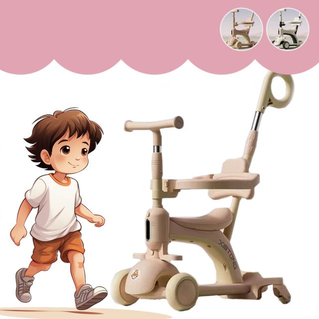 子供用三輪車 キックボード キックバイク 手押し棒 キックスケーター