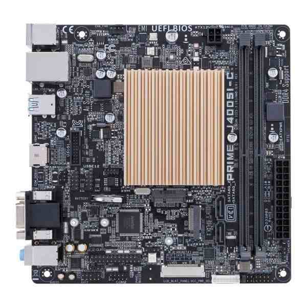 ASUS Prime J4005I-C Intel Celeron Dual-core J4005 SoC Processor Mini ITX Motherboard / CPU Combo 中古