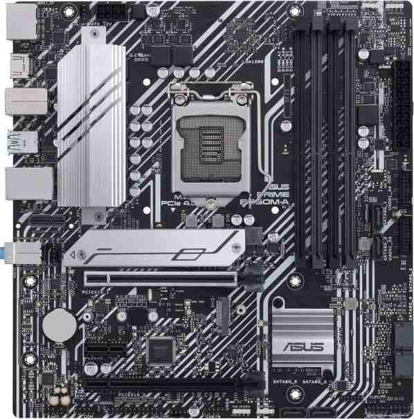 ASUS PRIME B560M-A LGA 1200 Intel B560 SATA 6Gb/s Micro ATX Intel Motherboard 中古