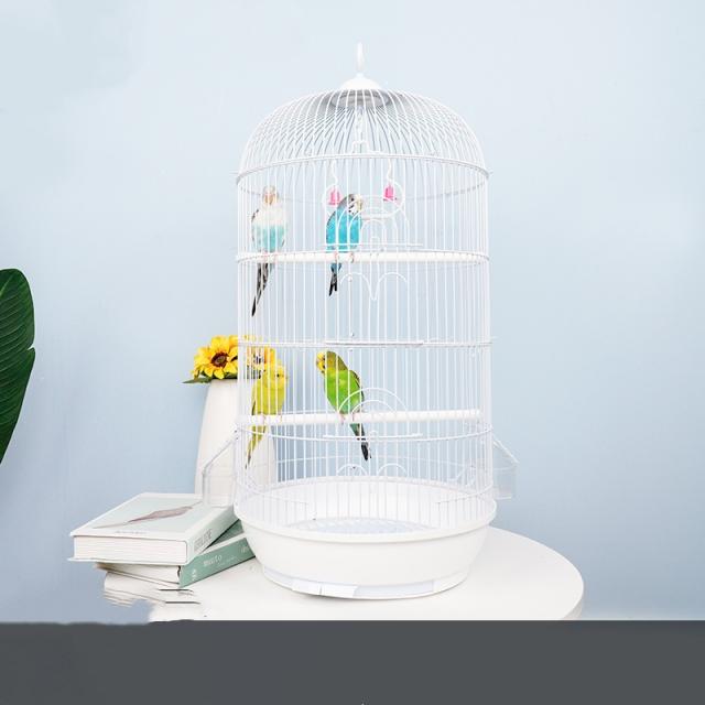 バードケージ 鳥かご 鳥小屋 多頭飼い 高さ70cm 直径34cm 鳥ケージ バードパレス 止まり木 鳥カゴ かご 鳥 小鳥 ゲージ セキセイインコ