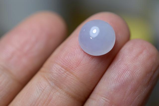 RS8-208  薄ラベンダー 天然 ミャンマー産 A貨 本翡翠 ルース 裸石 硬玉 ジェダイトの通販は 7,140円