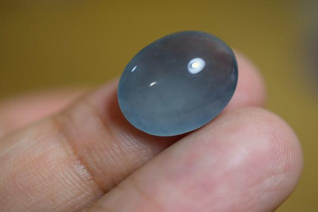 RS11-86 氷糯種 果緑 ミャンマー産A貨 本翡翠 ルース 硬玉 ジェダイト 