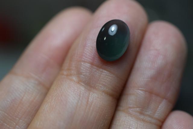 SR12-09 宝石質 氷種 暗青緑色 グアテマラ産 天然 A貨 本翡翠 ルース 硬玉 ジェダイト