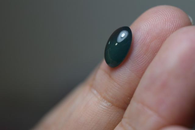 SR12-09 宝石質 氷種 暗青緑色 グアテマラ産 天然 A貨 本翡翠 ルース 硬玉 ジェダイト