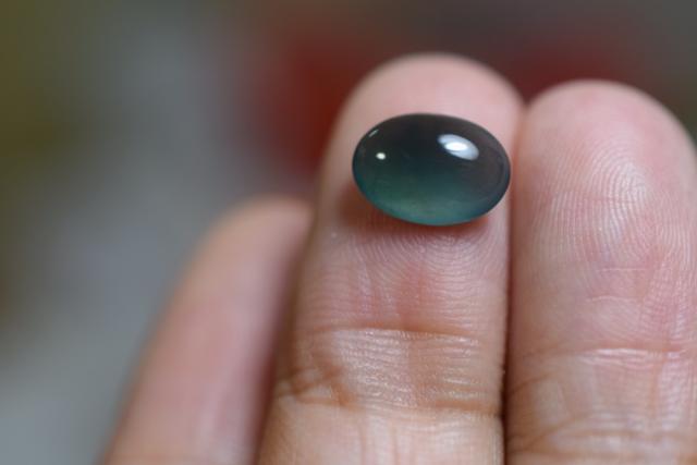 SR12-09 宝石質 氷種 暗青緑色 グアテマラ産 天然 A貨 本翡翠 ルース 硬玉 ジェダイト