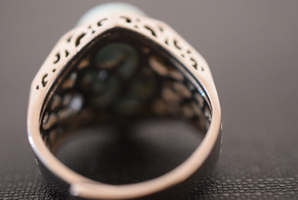 85-7 大玉 一粒 本物 天然 トルコ石 メンズ リング ターコイズ 指輪 85-7 大玉 一粒 本物 天然 トルコ石 メンズ リング ターコイズ