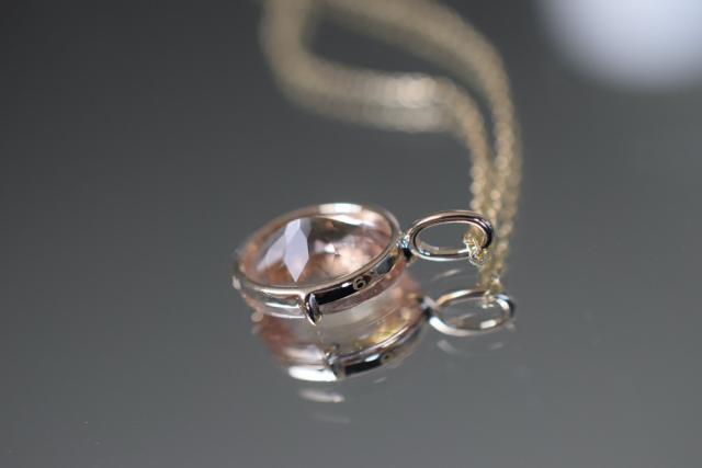 k9-13 k9金 2.215ct 天然 トルマリン バイカラー 甘石粉 薄ゴールド 