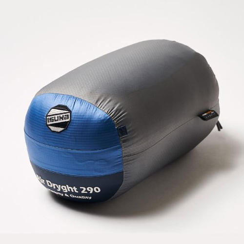 マミー型シュラフ イスカ エア ドライト 290 ブルーストーン 楽天市場