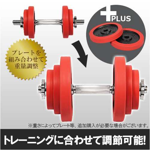 リーディングエッジ LEADING EDGE ラバーダンベル 10kg×2 ブラック LE