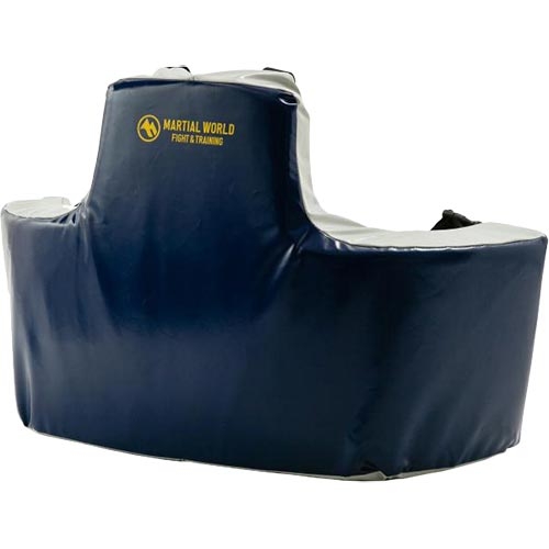 マーシャルワールド MARTIAL WORLD 空手 防具 ハードコーチングタイププロテクター ネイビー CM98 送料無料 ボクシング 格闘技の通販は