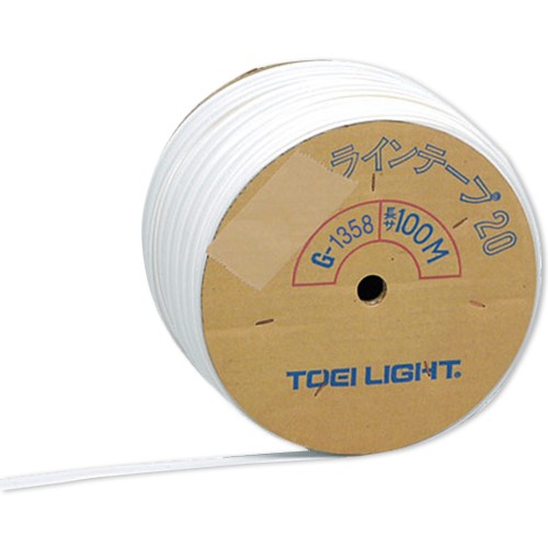 [北海道・沖縄・離島配送不可] トーエイライト TOEI LIGHT ラインテープPE20/100 G1358 送料無料 球技 コート トラック グランド 陸上