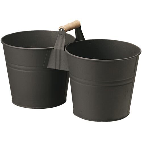 ファイヤーサイド FIRESIDE 収穫コンテナ アラスメタル ツインコンテナ AM112 運搬 バケツ ガーデニング キャンプ 薪ストーブ関連用品の通販は 6,189円