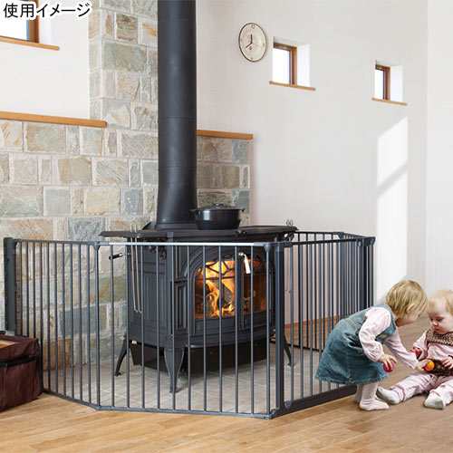 ファイヤーサイド FIRESIDE ベビーゲート ハースゲートXXL ブラック