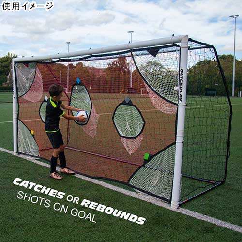 クイックプレイ QUICKPLAY サッカーゴール ターゲットネット 3m×2m ...