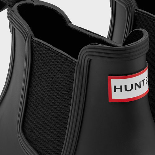 新品✨　HUNTER ブーツ MFS9116RMA ハンター 26cm ブラック メンズ オリジナル チェルシー ブーツ - ブラック