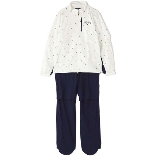 キャロウェイアパレル Callaway Apparel メンズ 4WAY セットアップ レインウェア 上下セット ホワイト 241-1989501 030 ゴルフの通販は 21,563円