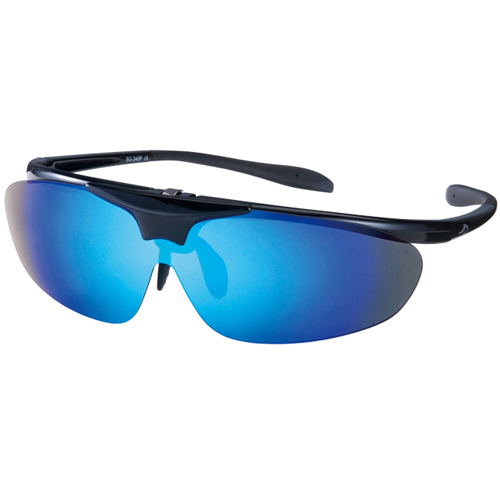 アックス AXE スポーツサングラス SG-240PE ブラック BU SPORTS SUNGLASS スポーツ サングラス 跳ね上げ式偏光レンズ アウトドアの通販は