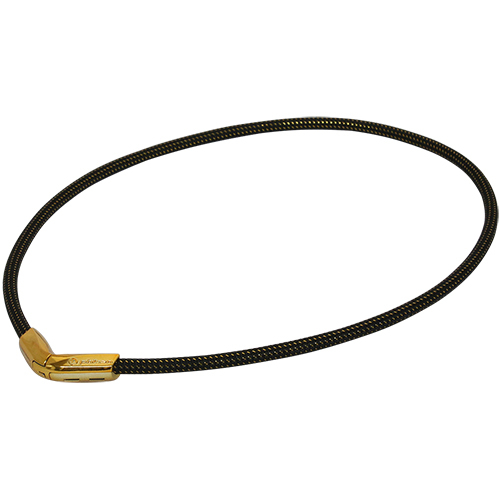 ファイテン phiten スポーツアクセサリー RAKUWAネックX50 Vタイプ ゴールド TG681253 ラクワ ネックレス 留め具あり