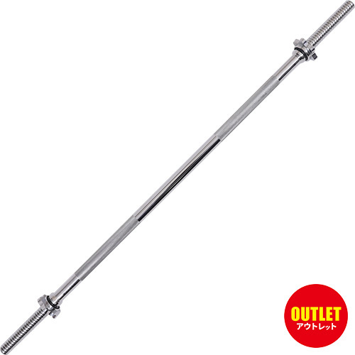 訳あり リーディングエッジ LEADING EDGE バーベルシャフト 120cm LE-BS120-T SV トレーニング 筋トレ スタンダード ベンチプレスの通販は 5,017円