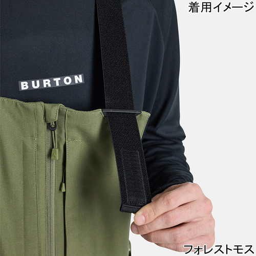 バートン BURTON メンズ リザーブ ビブパンツ 150031 2025冬