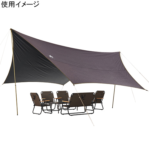 ロゴス LOGOS プレミアム ソーラーヘキサタープ LBB 71102000 六角形 日よけ タープテント レジャー キャンプ アウトドアの通販は