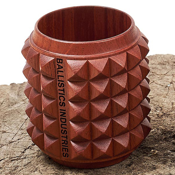 BALLISTICS INDUSTRIES 木製マグカップ BALLISTICS INDUSTRIES 木製