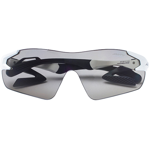 ジゴスペック ZYGOSPEC スポーツサングラス エアフライ Air Fly ACCUMULATOR series ホワイトマット×ライトスモーク AF-301 C-2の通販は
