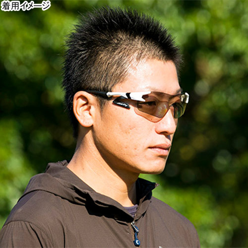 ジゴスペック ZYGOSPEC スポーツサングラス エアフライ Air Fly ACCUMULATOR series ホワイトマット×ライトスモーク AF-301 C-2の通販は