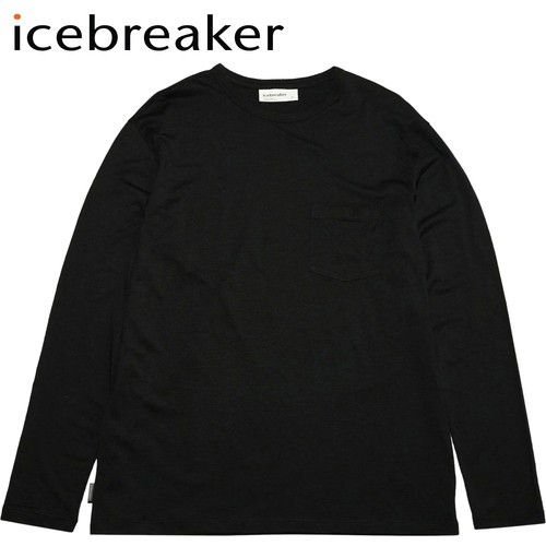 アイスブレーカー icebreaker メンズ 長袖Tシャツ 150 ロングスリーブ