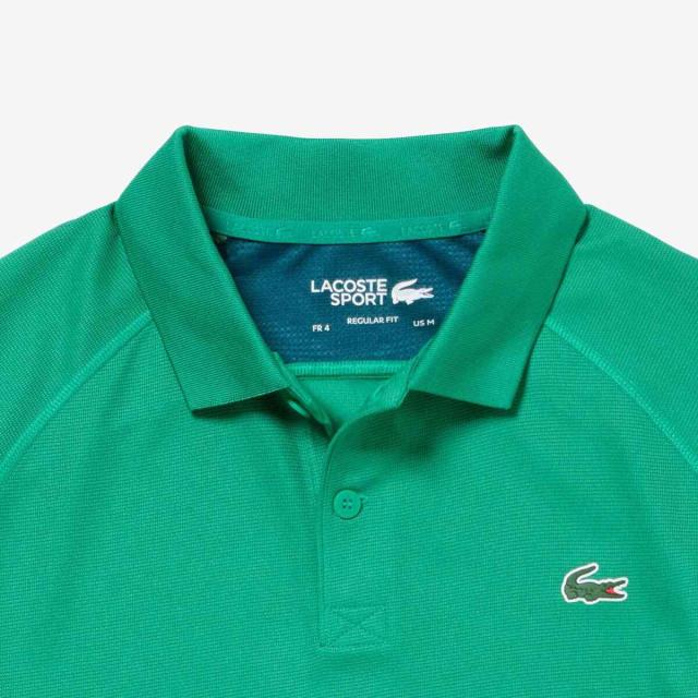 ラコステ LACOSTE メンズ カラーブロックゴルフポロシャツ