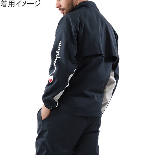 チャンピオン Champion メンズ ウィンドブレーカージャケット C3-USC15 ＆ ウィンドブレーカーパンツ C3-USD15 上下セット  セットアップ｜au PAY マーケット