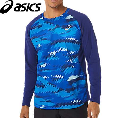 アシックス Asics メンズ 長袖シャツ ダイブブルー 41a237 411 長袖 Tシャツ トップス スポーツウェア トレーニング 部活 練習 テニスの通販はau Pay マーケット Yocabito ヨカビト