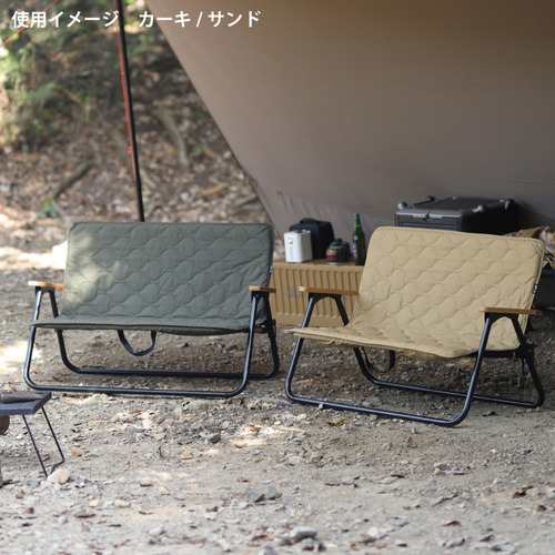 web限定セール クイックキャンプ QUICKCAMP 難燃 二人掛け ベンチカバー チェア テーブル・チェア・ハンモック