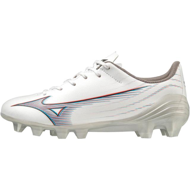 Mizuno サッカーシューズ ホワイト FG ミズノ MIZUNO キッズ サッカー スパイク ミズノアルファ SELECT
