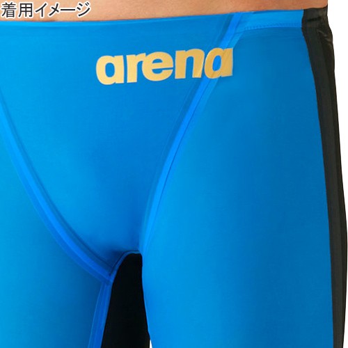 ☆クリアランスお得☆アリーナ arena メンズ 競泳水着 ハーフスパッツ ...