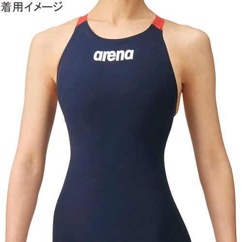 アリーナ arena レディース 競泳水着 ハーフスパッツフラットクロス