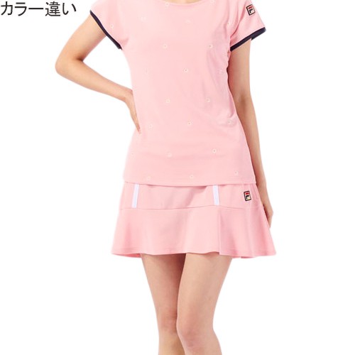 フィラ FILA レディース スコート ホワイト VL2589 01 2023春夏モデル 